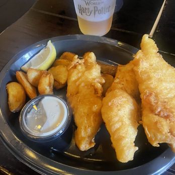 Leaky Cauldron™ - Fish and chips - British Near Me - Orlando, Florida Leaky Cauldron™ - Fish and chips - British Near Me - Orlando, Florida