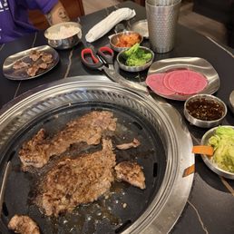 Marinated Short Rib + sides