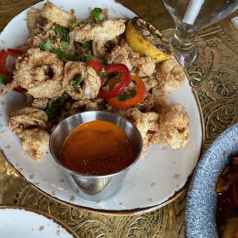Spice Road Table - Crispy calamari - Moroccan Near Me - Lake Buena Vista, Florida