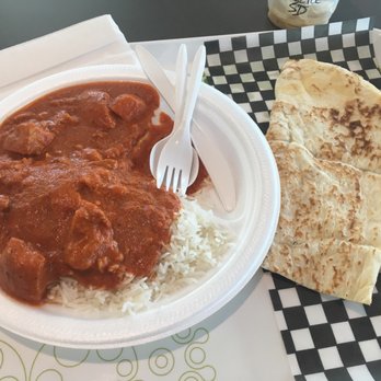 Curry Express - Tandoori chicken combo with nan bread ($7.35) - Indian Near Me - Richmond, British Columbia