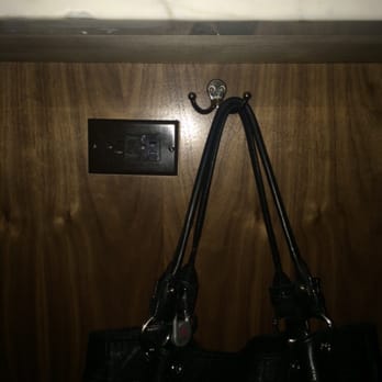 Da Claudio - Power outlet and hook for bags.. Along with great food and wine! - Italian Near Me - New York, New York