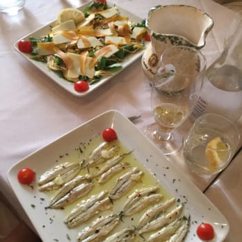 Taverna Cairoli - Anchovies were delicious! Artichoke carpaccio above, the cheese was amazing - Italian Near Me - Rome, RM Taverna Cairoli - Anchovies were delicious! Artichoke carpaccio above, the cheese was amazing - Italian Near Me - Rome, RM