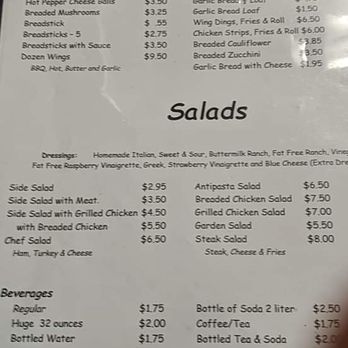 Mike and Sons Pizzeria and Restaurant - Menu - Pizza Near Me - Grindstone, Pennsylvania