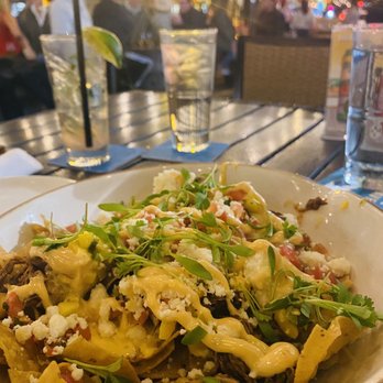 Biergarden Encinitas - Short rib nachos - New American Near Me - Encinitas, California Biergarden Encinitas - Short rib nachos - New American Near Me - Encinitas, California