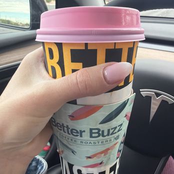 Better Buzz Coffee - Pink tops for breast cancer awareness month! - Coffee & Tea Near Me - North Las Vegas, Nevada