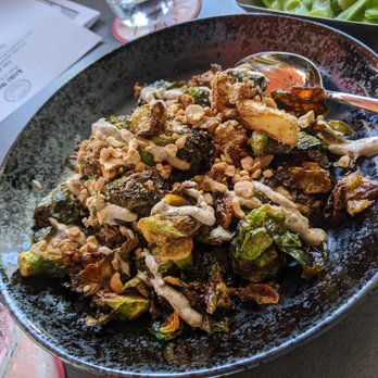 Goen Dining + Bar - Crispy brussels and cauliflower - Pan Asian Near Me - Kailua, Hawaii