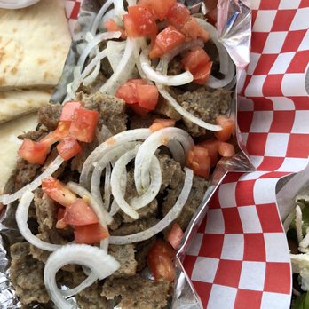Yia Yia Nikki's - Gyro Platter. Came with a side salad. - Greek Near Me - La Grande, Oregon