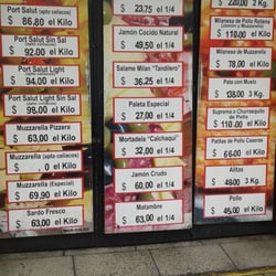 Algunos precios!