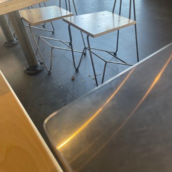 Chipotle Mexican Grill - No one cleaned this the whole time I was eating. - Mexican Near Me - West Sacramento, California