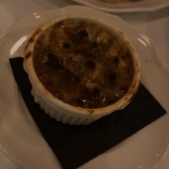 Petit Pomeroy - French Onion Soup Gratinée - French Near Me - Chicago, Illinois