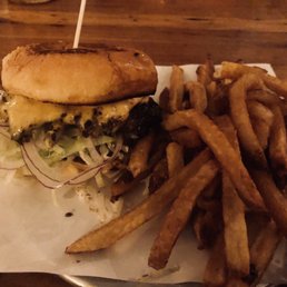 Green Chili Burger