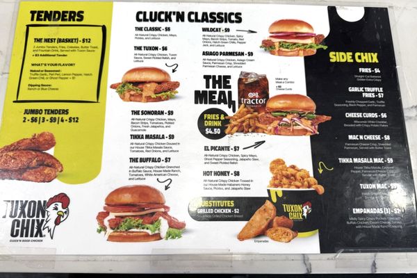 Menu photo 1 Tuxon Chix Tucson, AZ Menu photo 1 Tuxon Chix Tucson, AZ