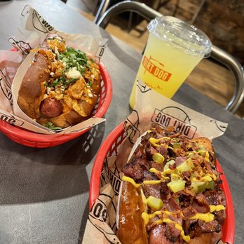 Dirt Dog - Tapatio dog!! - Hot Dogs Near Me - Long Beach, California Dirt Dog - Tapatio dog!! - Hot Dogs Near Me - Long Beach, California