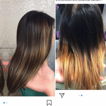 Bleach Hair Studio - After & before of color correction by Laura. - Hair Salons Near Me - Dallas, Texas