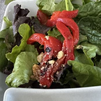 American Airlines - Antigua to Miami, business class, lunch salad - Airlines Near Me - Miami, Florida