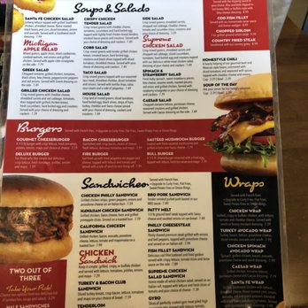 West Side Diner - Lunch Menu - Diners Near Me - Logansport, Indiana
