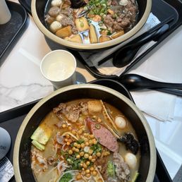 Mushroom and Just a Kick broth