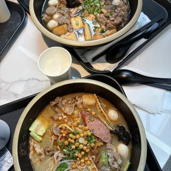 Tang Bar - Mushroom and Just a Kick broth - Hot Pot Near Me - Arcadia, California