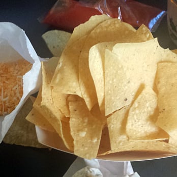 Elmer's Tacos - Strips & Cheese: Tortilla strip with a packet of freshly grated cheese you toss on top. Why the hype? - Breakfast & Brunch Near Me - Chandler, Arizona Elmer's Tacos - Strips & Cheese: Tortilla strip with a packet of freshly grated cheese you toss on top. Why the hype? - Breakfast & Brunch Near Me - Chandler, Arizona