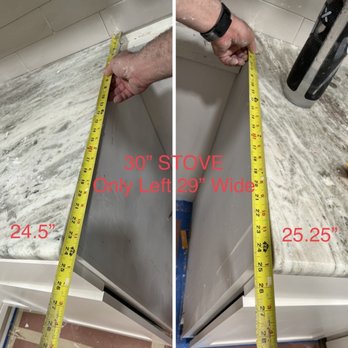 Roman Stone Arts - Terrible job measuring and cutting wrong width & depth. - Flooring Near Me - Baton Rouge, Louisiana Roman Stone Arts - Terrible job measuring and cutting wrong width & depth. - Flooring Near Me - Baton Rouge, Louisiana