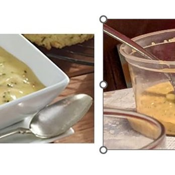 Ruby Tuesday - broccoli and cheese soup on the menu, delivered is a half a plastic container - Burgers Near Me - The Villages, Florida