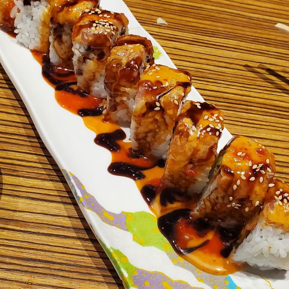 Gyotaku - ninja roll - Japanese Near Me - Honolulu, Hawaii Gyotaku - ninja roll - Japanese Near Me - Honolulu, Hawaii