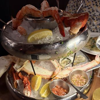 Warren’s Supper Club - Seafood Tower: LOBSTER, CRAB, SHRIMP, OYSTER - Steakhouses Near Me - Chandler, Arizona