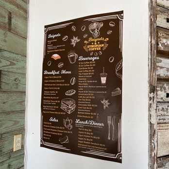 Yay Beignet - a menu on a wall - Coffee & Tea Near Me - Hapeville, Georgia