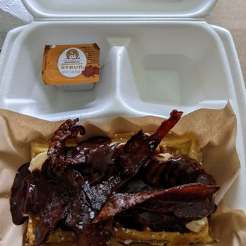The Waffle Factory - 29 - Belgian Bacon Banana - Breakfast & Brunch Near Me - Webster, New York