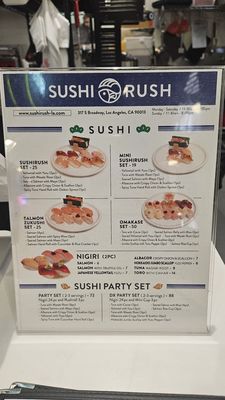 Menu photo 4 Sushi Rush Los Angeles, CA