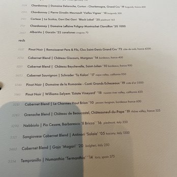 Komodo Miami - Some of the 19 page wine and sake list - Asian Fusion Near Me - Miami, Florida Komodo Miami - Some of the 19 page wine and sake list - Asian Fusion Near Me - Miami, Florida