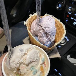 What’s The Scoop - Lucky Charms and Blue Moon ice cream