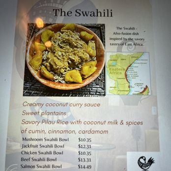 Halisi Africa - Electronic menu. - Cafes Near Me - Tallahassee, Florida Halisi Africa - Electronic menu. - Cafes Near Me - Tallahassee, Florida