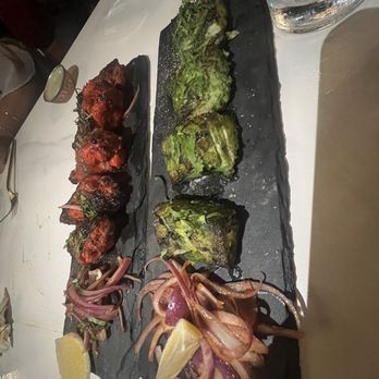 Masala Mantra - Hariyali Fish 10/10 delicious! Achari Chicken Wings 10/10 so flavorful! - Indian Near Me - Royal Palm Beach, Florida Masala Mantra - Hariyali Fish 10/10 delicious! Achari Chicken Wings 10/10 so flavorful! - Indian Near Me - Royal Palm Beach, Florida