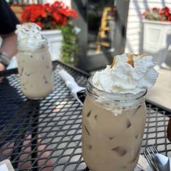 Simply Crepes - Webster-Penfield - Front: Caramel Boozy Coffee Back: Heath Boozy Coffee - Creperies Near Me - Webster, New York Simply Crepes - Webster-Penfield - Front: Caramel Boozy Coffee Back: Heath Boozy Coffee - Creperies Near Me - Webster, New York