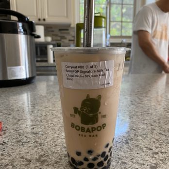 BoBaPoP - Bobapop signature Milk tea - Coffee & Tea Near Me - San Gabriel, California