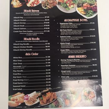 Poke Express - Menu - Sushi Bars Near Me - Tampa, Florida