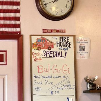 Firehouse Café - Special menu - Breakfast & Brunch Near Me - Diamond Springs, California Firehouse Café - Special menu - Breakfast & Brunch Near Me - Diamond Springs, California