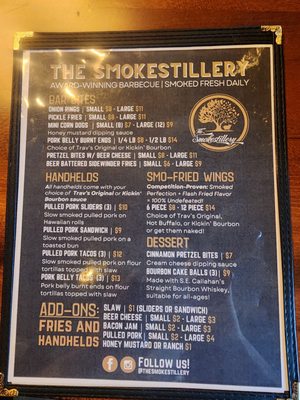 Menu photo 6 Tennessee Hills Distillery Bristol, TN Menu photo 6 Tennessee Hills Distillery Bristol, TN