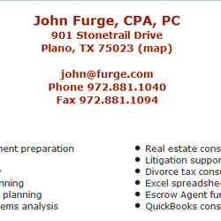 John Furge, CPA  PC