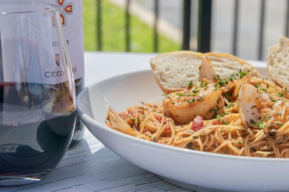 Food from Tuscany Grill