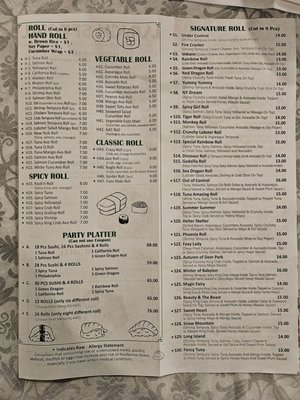Menu photo 1 Sushi Express North Babylon, NY