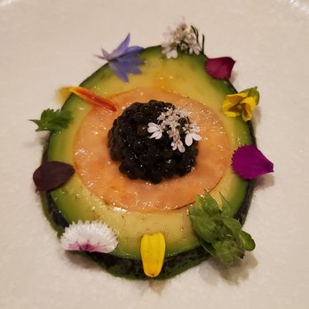 SSAL - Ssal Menu ($270) - Sweet Prawn Tartare, Brokaw Avocado, Kaluga Caviar - Korean Near Me - San Francisco, California