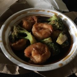 Shrimp n broccoli