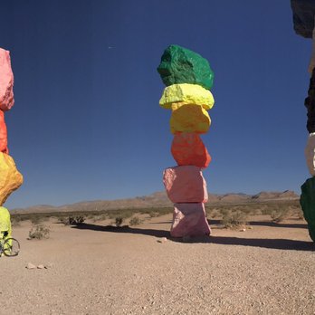 Seven Magic Mountains - Public Art Near Me - Las Vegas, Nevada
