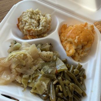 King's Southern Delight - Veggie plate. Broccoli and cheese casserole, mac & cheese, cabbage, and green beans. - Southern Near Me - Stone Mountain, Georgia King's Southern Delight - Veggie plate. Broccoli and cheese casserole, mac & cheese, cabbage, and green beans. - Southern Near Me - Stone Mountain, Georgia