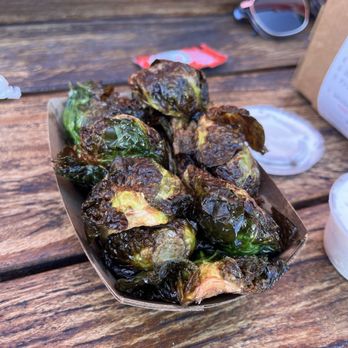 The Win-Dow Long Beach - CRISPY BRUSSELS SPROUTS - Burgers Near Me - Long Beach, California