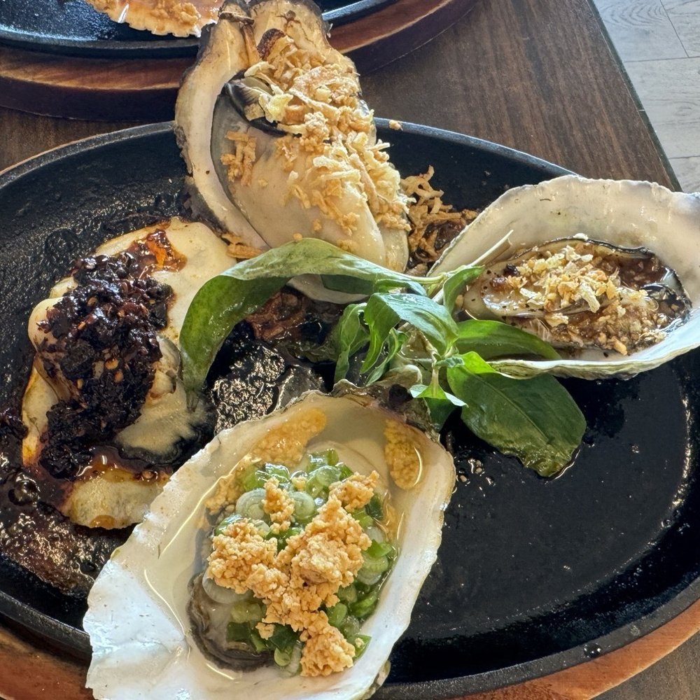 Bun & Oc Everett - Grilled oysters 4 flavors - Vietnamese Near Me - Everett, Washington