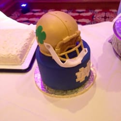 Cakes by Susan - Notre Dame grooms cake