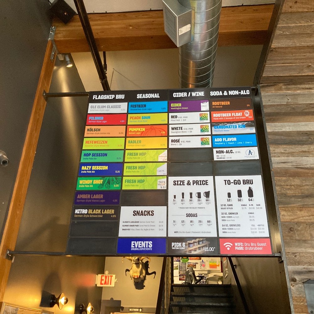 Dru Bru - Snoqualmie Pass - Breweries Near Me - Snoqualmie Pass, Washington